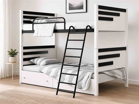 تخت دو طبقه چوبی کیمیا  D 4012